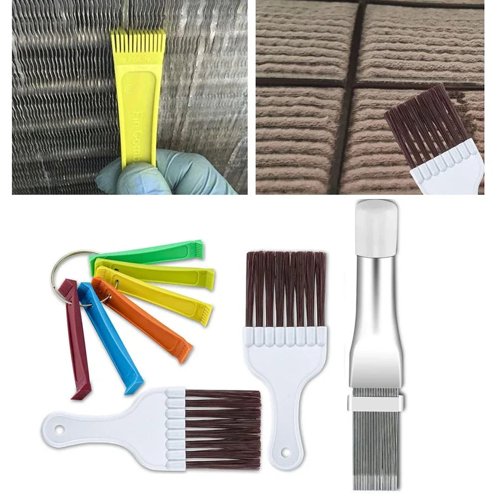 Fin Comb Set for Air Conditioner ABS Aluminum Stainless Steel