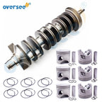 Crankshaft Assembly with Piston Kit for Yamaha 2T Outboard (90-175HP)
