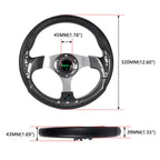6 Hole Carbon Fiber Steering Wheel for EZGo Club Car (Universal)