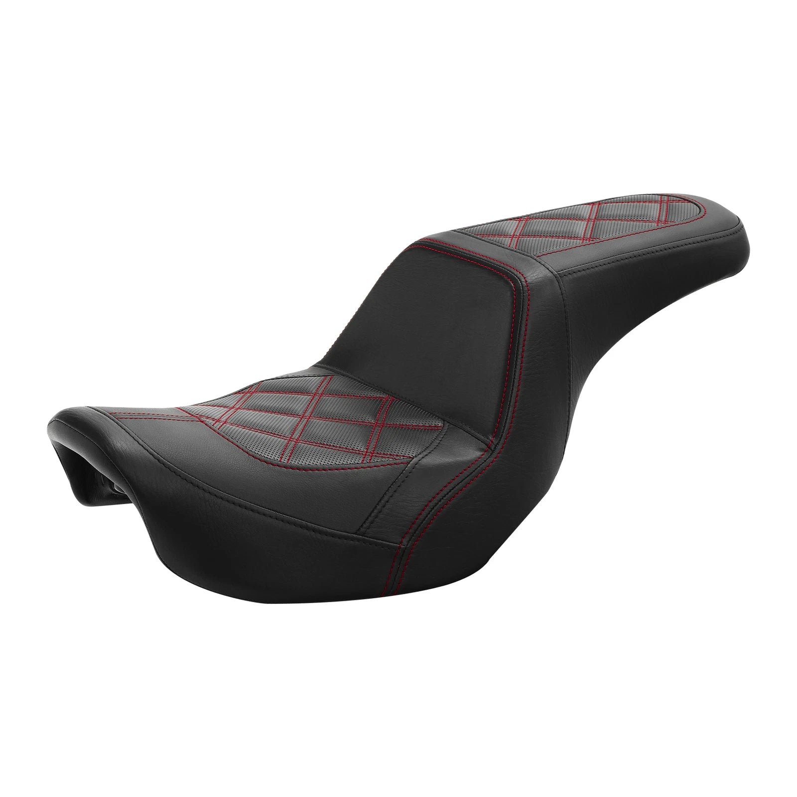 Driver Passenger Seat for Harley Dyna Street Bob Low Rider Super Glide (2006–2017)