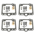Set of 4 Carburetor Repair Kits for Yamaha XJ700, XJ750, FJ1100, FJ1200 (1985–1992)
