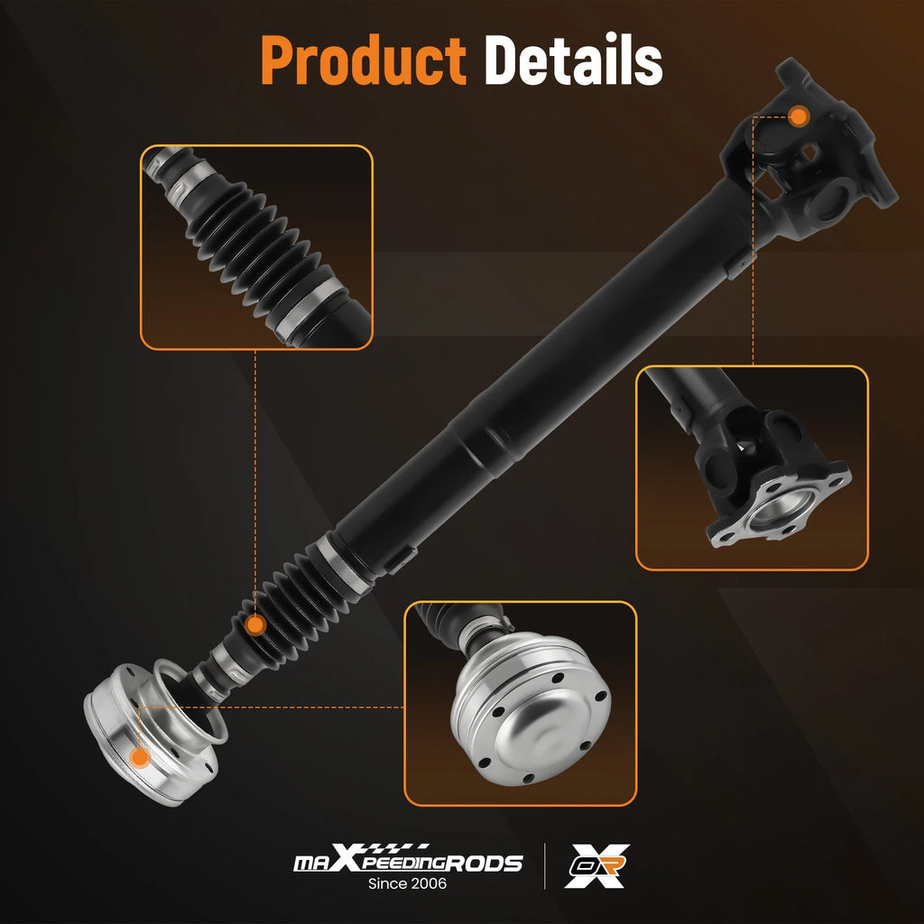 Front Driveshaft Prop Shaft for Dodge Dakota & Mitsubishi Raider (2005–2011) 52105981AC 4WD