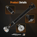 Front Driveshaft Prop Shaft for Dodge Dakota & Mitsubishi Raider (2005–2011) 52105981AC 4WD
