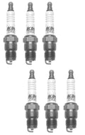Set of 6 Spark Plugs Pre-Gapped for GMC Jimmy, Oldsmobile Bravada (1995–2001)