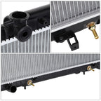 Aluminum 2-Row Radiator for Western Star 4900EX/4900FA/4900SA (2011–2012)