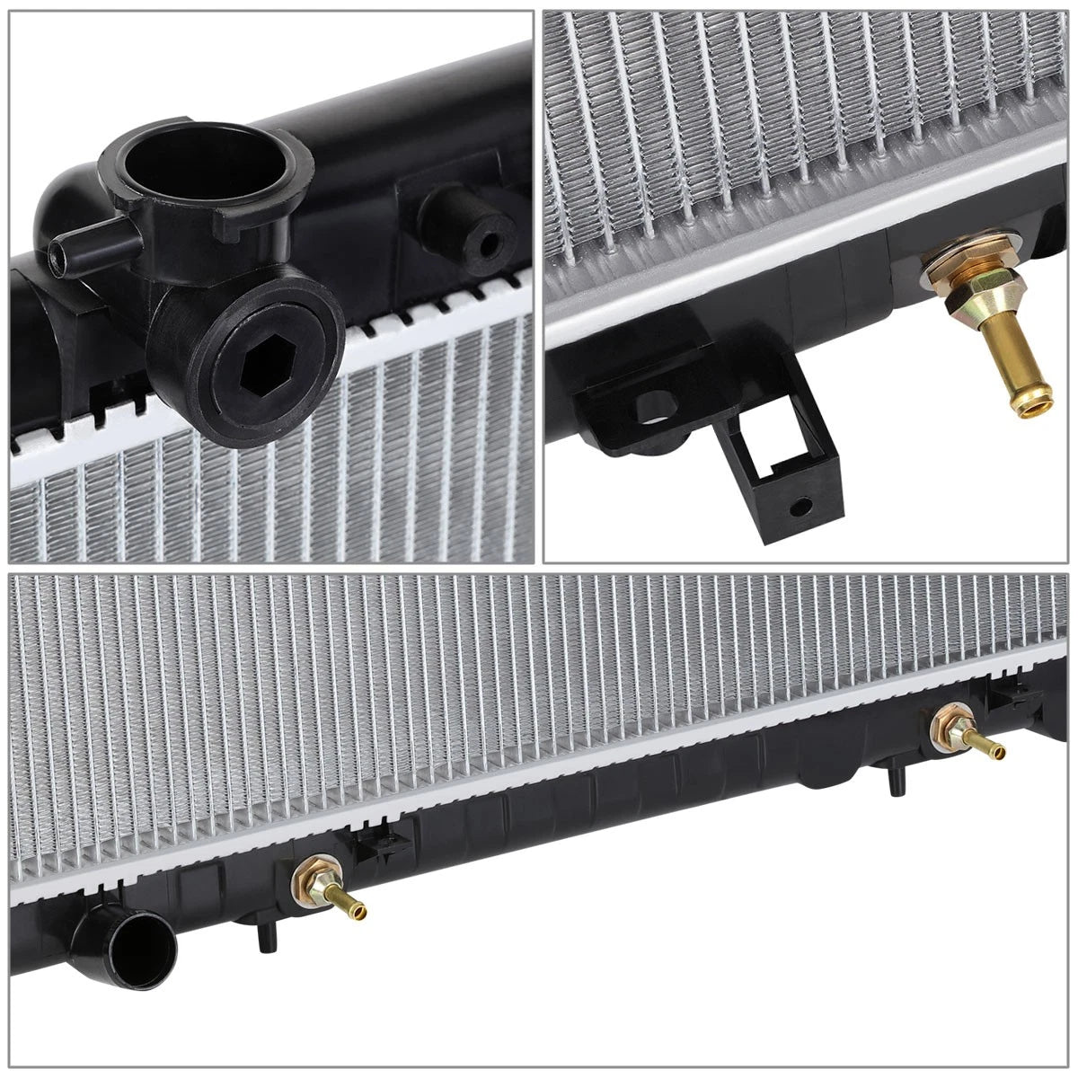 Aluminum 2-Row Radiator for Western Star 4900EX/4900FA/4900SA (2011–2012)