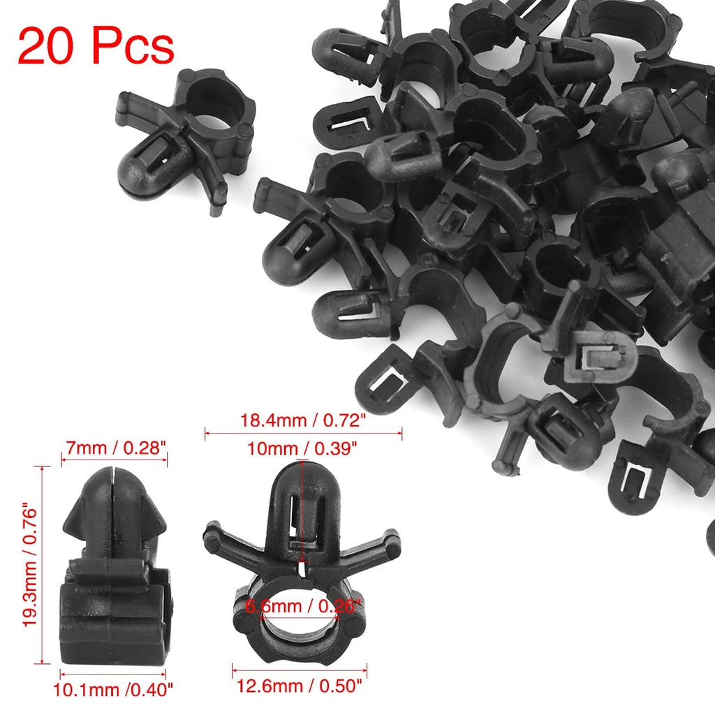 20pcs Petrol Line Hose Retainer Clip for Hyundai Elantra/Santa Fe/Sonata 