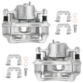 Front Brake Calipers Pair with Bracket for Hyundai Elantra (2011–2016)