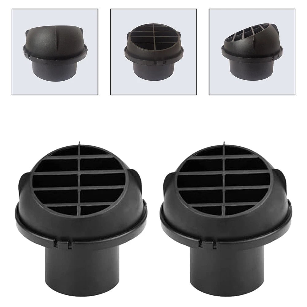 Set of 2 Adjustable Warm Air Outlet Vents for Heating Needs