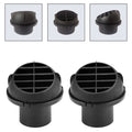 Set of 2 Adjustable Warm Air Outlet Vents for Heating Needs
