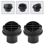 Set of 2 Adjustable Warm Air Outlet Vents for Heating Needs