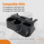 Water Cup Holder for Dodge Ram 1500 2500 3500 (1999–2001) SS281AZAA