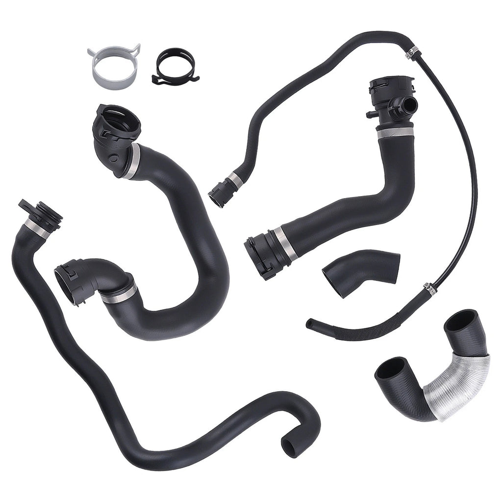 Set of 6 Water Hose Pipe Kit for BMW 335xi (2007–2010)