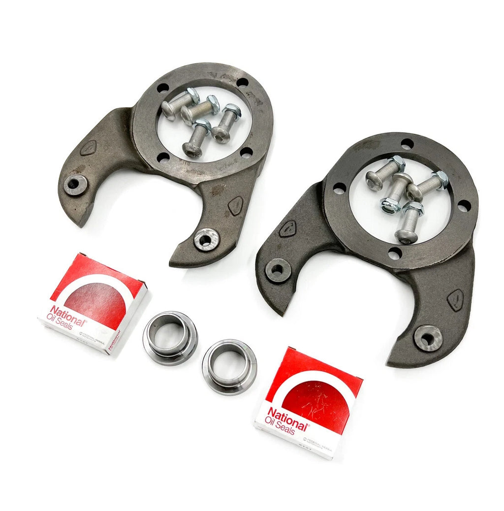 Disc Brake Kit Spindle Brackets for Ford (1937–1948) Lug Pattern GM Brakes