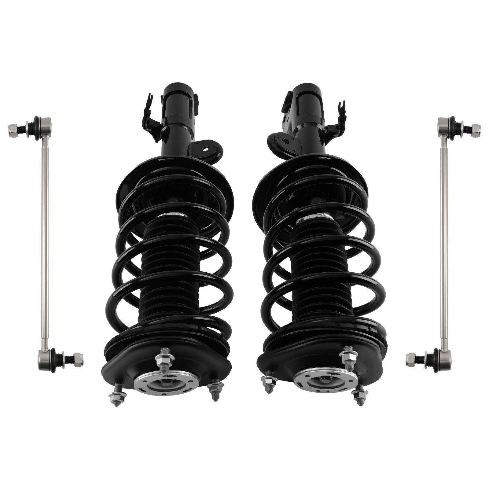 Suspension Kit Front Struts w/ Spring Sway Bar Links for Toyota Prius (2010–2015)