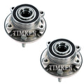 Set of 2 Timken Front Wheel Bearing Hub Kit for Ford Flex Lincoln MKS MKT (2009–2019)