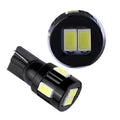 2X T10 5630 5730 6SMD LED Light Bulb for License Plate Tail Lamp
