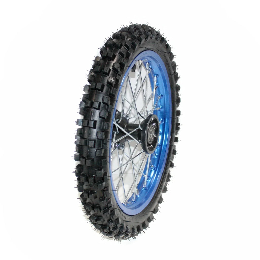 12mm Axle Front Wheel Rim & Knobby Tyre for PIT PRO Dirt Bike (60-100)