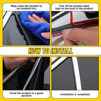Silver Chrome Moulding Trim for Car Window Door Bumper (Universal Fit)