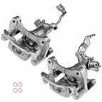 2X Rear Disc Brake Caliper w/ Bracket for Nissan Sentra (2007–2012)