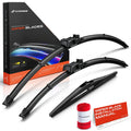 Set of 3 Windshield Wiper Blades for Mercedes-Benz GL350