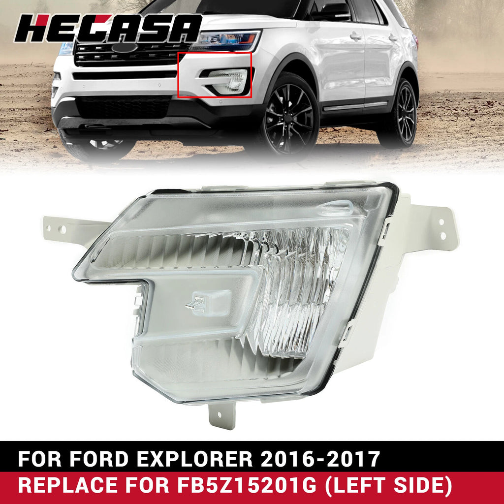 Left Side Halogen Fog Light for Ford Explorer (2016–2017)