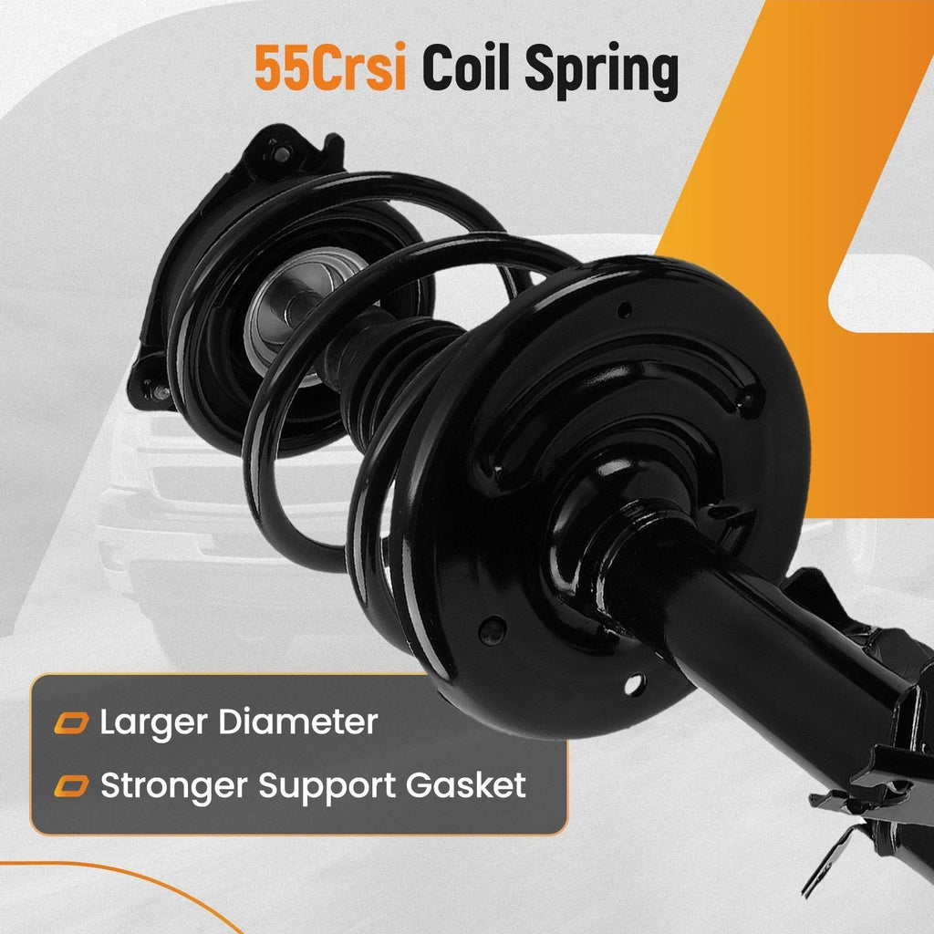 Front Struts w/ Coil Spring Assembly for Nissan Quest (2011–2017)