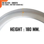 18G Silver Fender Flares for Ford Ranger PX3 (2018-2021)