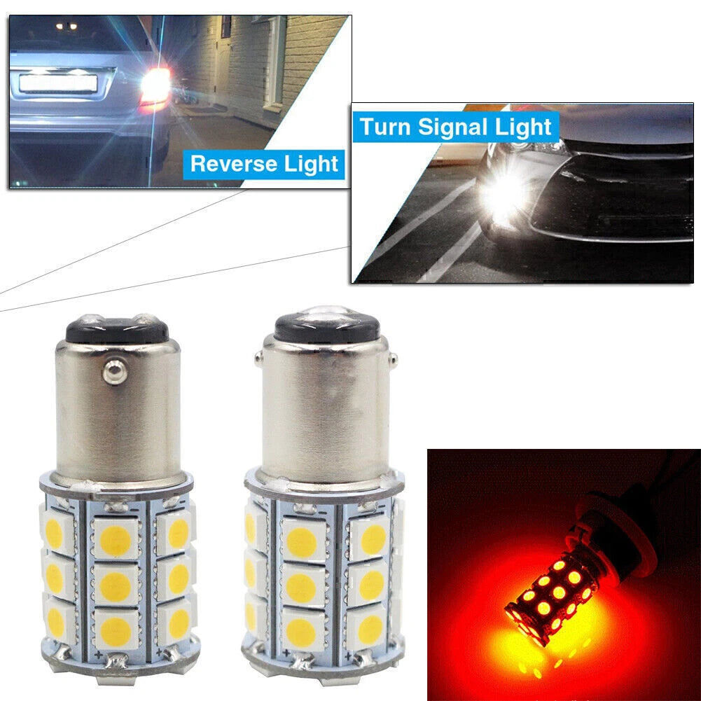 27-SMD BA15D LED Interior Lights Bulbs for Marine Boat (1004 1076 1142)