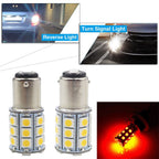 27-SMD BA15D LED Interior Lights Bulbs for Marine Boat (1004 1076 1142)