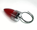 Tail Light Assembly Pair for 1959 Cadillac DeVille Right Left Red Lens