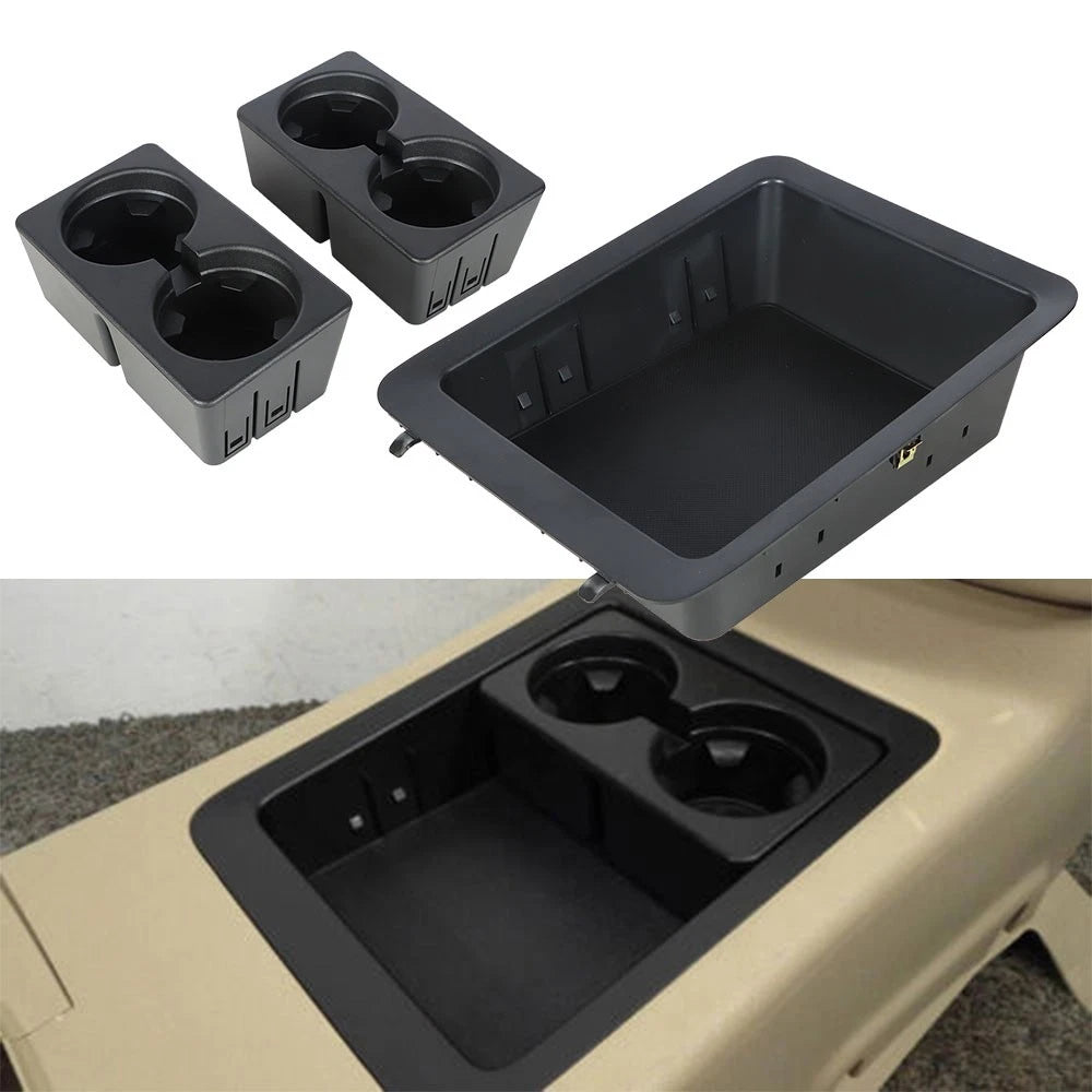 Front Center Console Tray Cup Holder for Chevrolet Tahoe GMC (2007–2013)