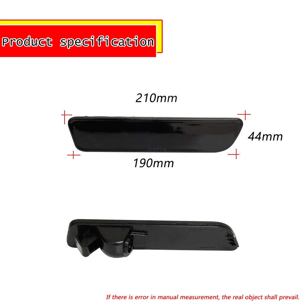 Smoked Rear Bumper Reflectors for Ford Mustang (2005–2009)