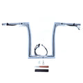 Chrome 12" Rise Prewired Handlebar for Harley Road Glide (2016–2023)