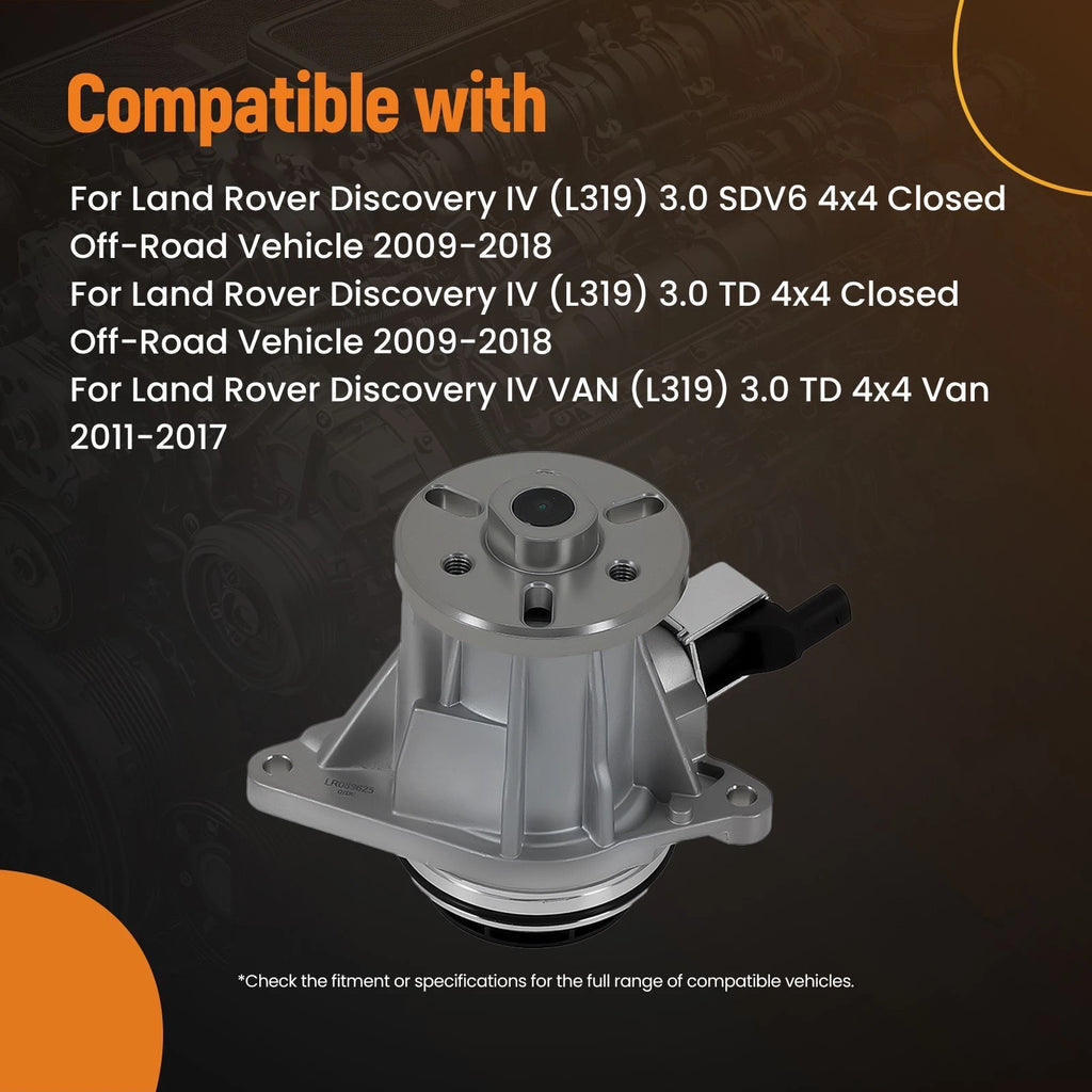 Cooling Water Pump for Land Rover Discovery (2009–2018)