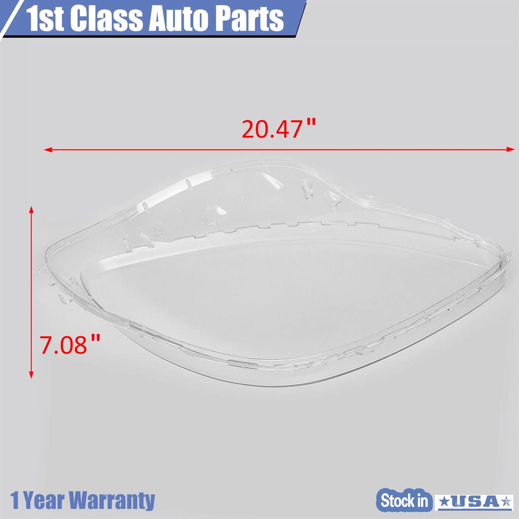 Set of 2 Headlight Lens Covers for C6 Corvette (2005–2013)