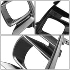 Fog Light Lamp Bezel Cover for Toyota Sienna (2018–2020) - Left Side, Silver