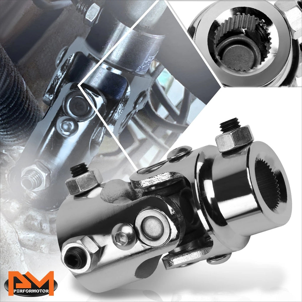 Steering U-Joint Kit 13/16" 36 Spline to 1" DD Stainless Steel