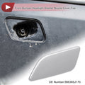 Front Left Washer Nozzle Cover Cap for Subaru Forester (2022–2024) Silver Tone