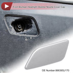 Front Left Washer Nozzle Cover Cap for Subaru Forester (2022–2024) Silver Tone