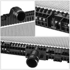 Full Aluminum Core 2-Row Cooling Radiator for Peterbilt 330/335 (2008–2010)