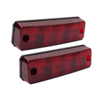 Red Rear Tail Light Assembly for Honda Pioneer 520 700 1000 (2016-2023)