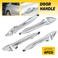 Set of 4 Chrome Door Handles for Hyundai Elantra (2011–2016)