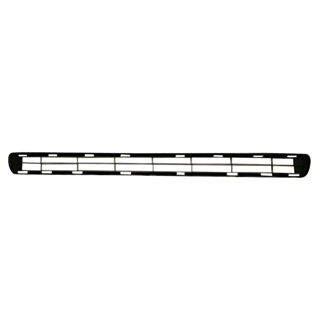 Replacement Black Matte Plastic Front Upper Bumper Cover Grille for