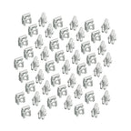 Dashboard Retainer Clips for Instrument Panel - Moulding Trim (Fits Various Years)