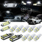 White LED Interior Package Kit for Ford F250 F350 Super Duty (1999–2016)