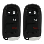 2 Key Fob Shells for Jeep Cherokee (2014–2021)