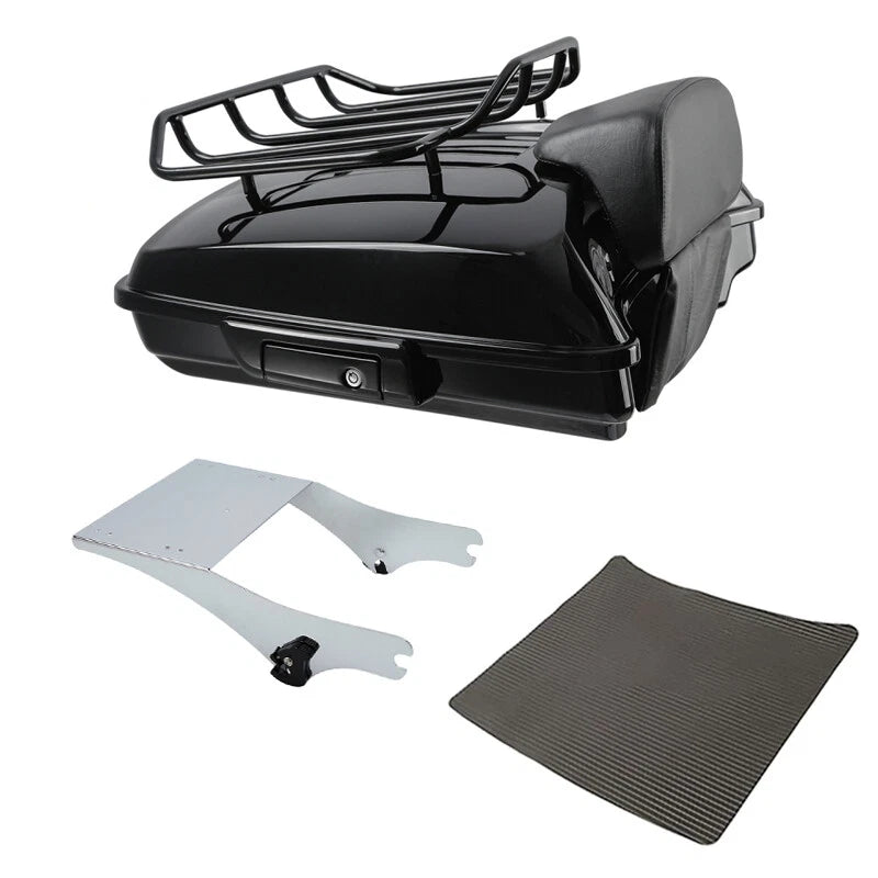 5.5" Razor Trunk Pad Rack Mount for Harley Touring Road King (1997–2008)