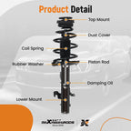 2pcs Front Strut Spring Suspension for Chevrolet Camaro (2013–2015) 172915