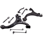 Set of 8 Front Lower Control Arms & Sway Bar Links for Kia Sorento (2011–2013)